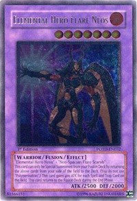 Elemental Hero Flare Neos (UTR) [POTD-EN032] Ultimate Rare | Good Games Morley