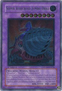 Super Vehicroid Jumbo Drill (UTR) [POTD-EN036] Ultimate Rare | Good Games Morley