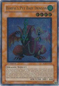 Harpie's Pet Baby Dragon (UTR) [EOJ-EN013] Ultimate Rare | Good Games Morley