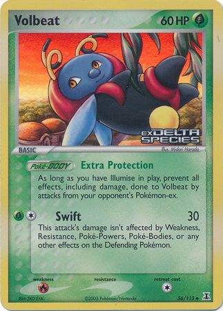 Volbeat (56/113) (Stamped) [EX: Delta Species] | Good Games Morley