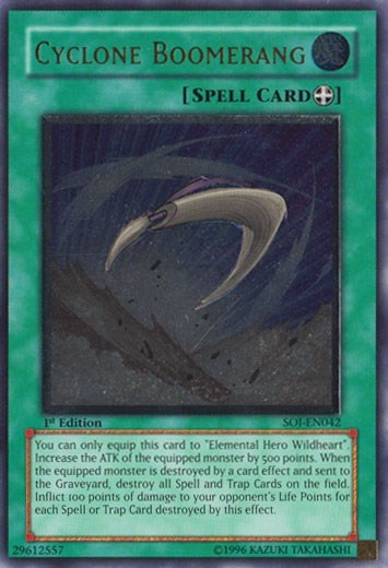 Cyclone Boomerang (UTR) [SOI-EN042] Ultimate Rare | Good Games Morley