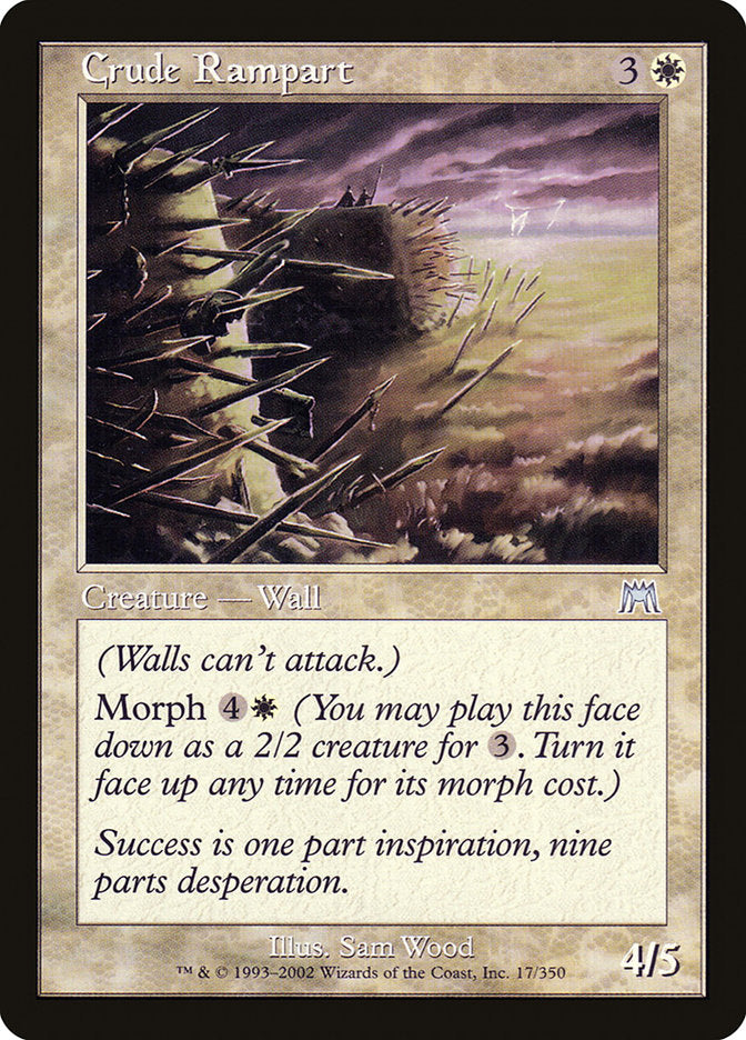 Crude Rampart [Onslaught] | Good Games Morley
