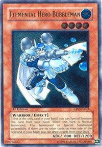 Elemental Hero Bubbleman (UTR) [CRV-EN014] Ultimate Rare | Good Games Morley