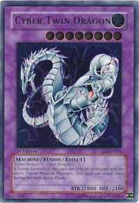 Cyber Twin Dragon (UTR) [CRV-EN035] Ultimate Rare | Good Games Morley