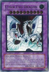 Cyber End Dragon (UTR) [CRV-EN036] Ultimate Rare | Good Games Morley