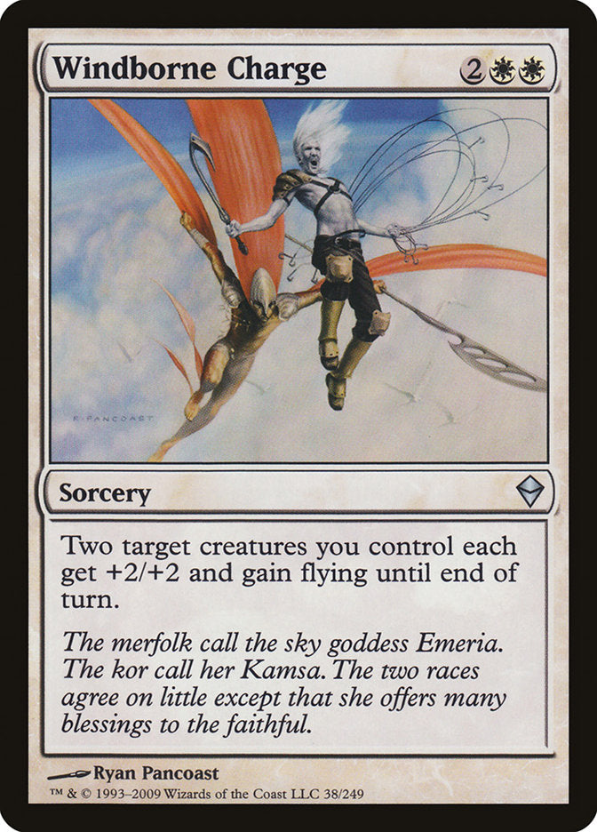 Windborne Charge [Zendikar] | Good Games Morley