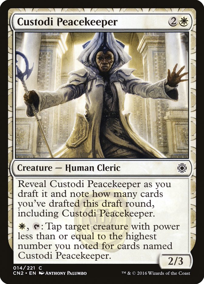 Custodi Peacekeeper [Conspiracy: Take the Crown] | Good Games Morley