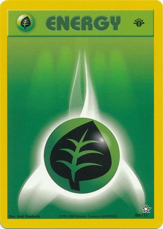 Grass Energy (108/111) [Neo Genesis Unlimited] | Good Games Morley