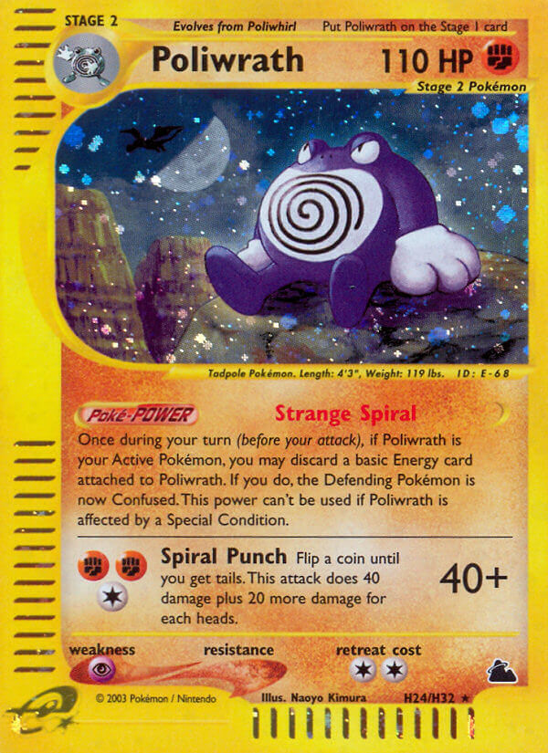 Poliwrath (H24/H32) [Skyridge] | Good Games Morley