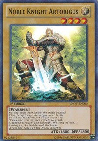 Noble Knight Artorigus [GAOV-EN000] Super Rare | Good Games Morley