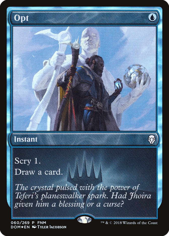Opt (FNM) [Dominaria Promos] | Good Games Morley