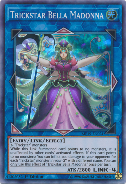 Trickstar Bella Madonna [MP19-EN021] Super Rare | Good Games Morley