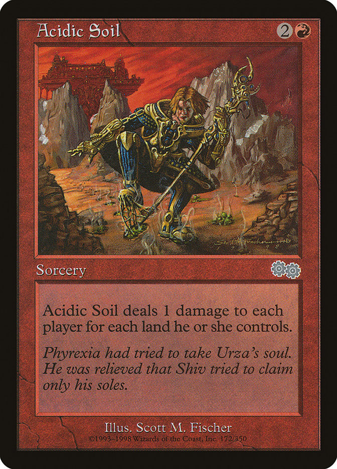 Acidic Soil [Urza's Saga] | Good Games Morley