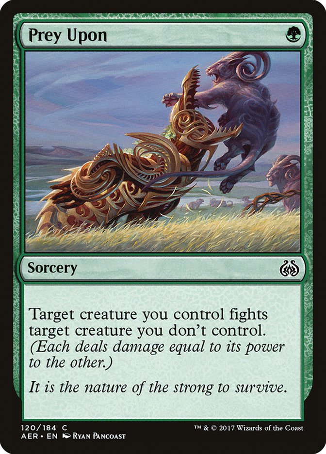 Prey Upon [Aether Revolt] | Good Games Morley
