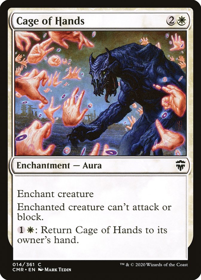 Cage of Hands [Commander Legends] | Good Games Morley