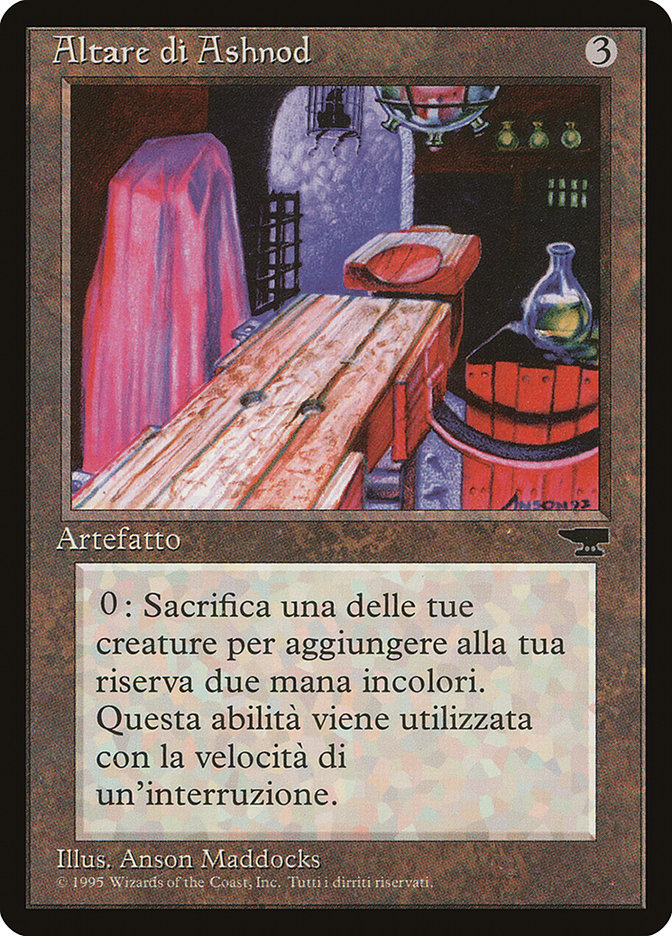 Ashnod's Altar (Italian) - "Altare di Ashnod" [Rinascimento] | Good Games Morley