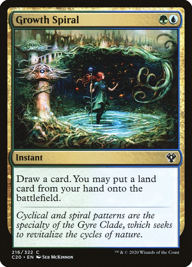 Growth Spiral [Commander 2020] | Good Games Morley