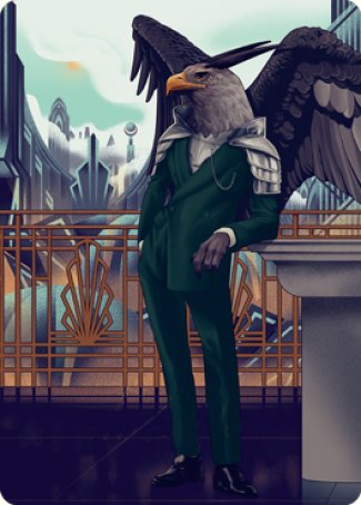 Falco Spara, Pactweaver 2 Art Card [Streets of New Capenna Art Series] | Good Games Morley