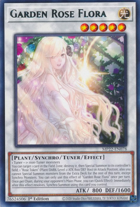 Garden Rose Flora [MP22-EN078] Rare | Good Games Morley