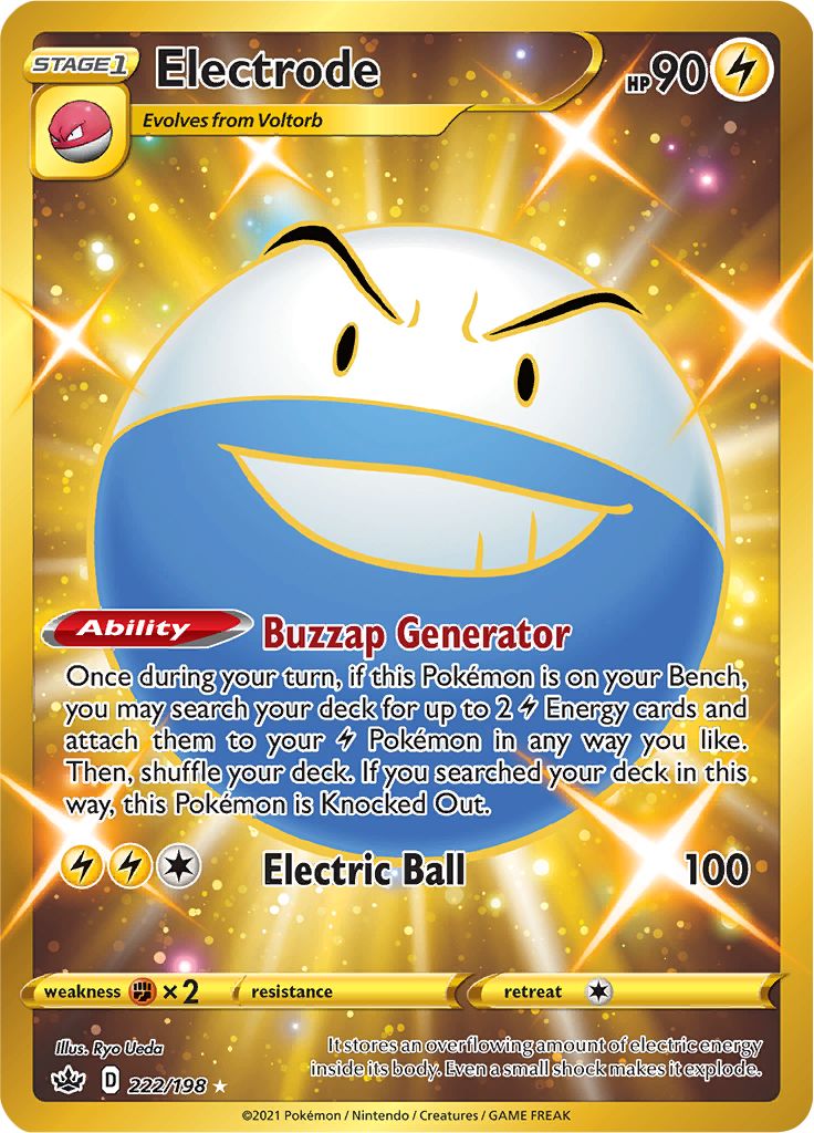 Electrode (222/198) [Sword & Shield: Chilling Reign] | Good Games Morley