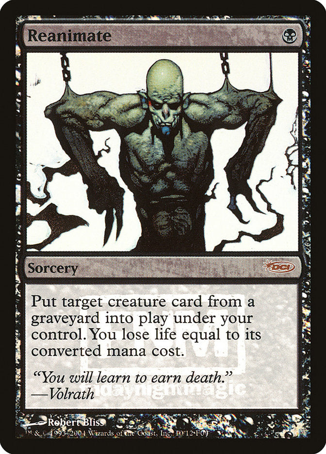 Reanimate [Friday Night Magic 2004] | Good Games Morley