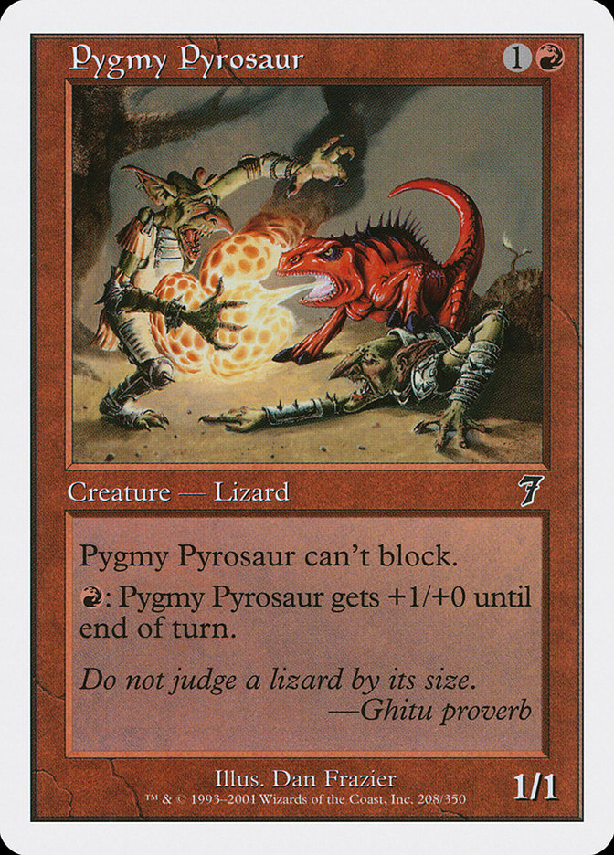 Pygmy Pyrosaur [Seventh Edition] | Good Games Morley