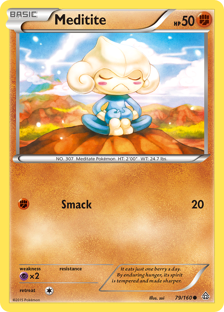 Meditite (79/160) [XY: Primal Clash] | Good Games Morley