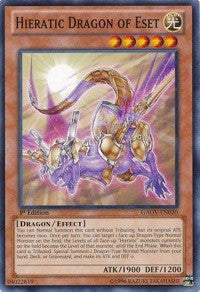 Hieratic Dragon of Eset [GAOV-EN020] Common | Good Games Morley