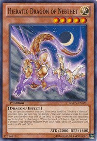 Hieratic Dragon of Nebthet [GAOV-EN021] Common | Good Games Morley