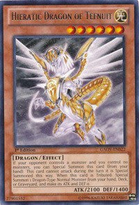 Hieratic Dragon of Tefnuit [GAOV-EN022] Rare | Good Games Morley