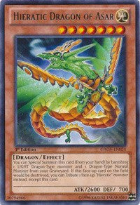 Hieratic Dragon of Asar [GAOV-EN024] Rare | Good Games Morley