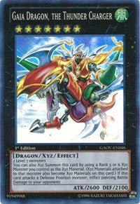 Gaia Dragon, the Thunder Charger [GAOV-EN046] Super Rare | Good Games Morley