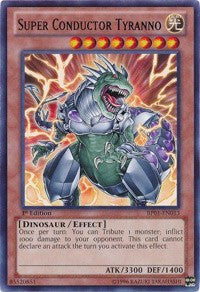 Super Conductor Tyranno [BP01-EN013] Rare | Good Games Morley