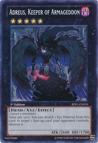 Adreus, Keeper of Armageddon [BP01-EN030] Rare | Good Games Morley