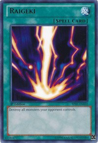 Raigeki [BP01-EN032] Rare | Good Games Morley