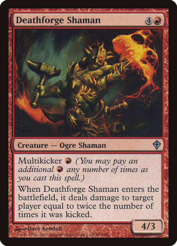 Deathforge Shaman [Worldwake] | Good Games Morley