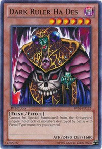 Dark Ruler Ha Des [BP01-EN122] Common | Good Games Morley