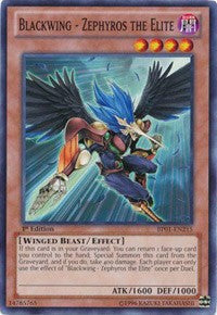 Blackwing - Zephyros the Elite [BP01-EN215] Common | Good Games Morley