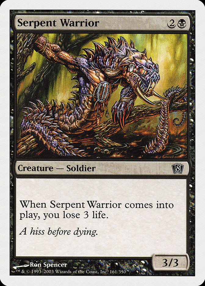 Serpent Warrior [Eighth Edition] | Good Games Morley