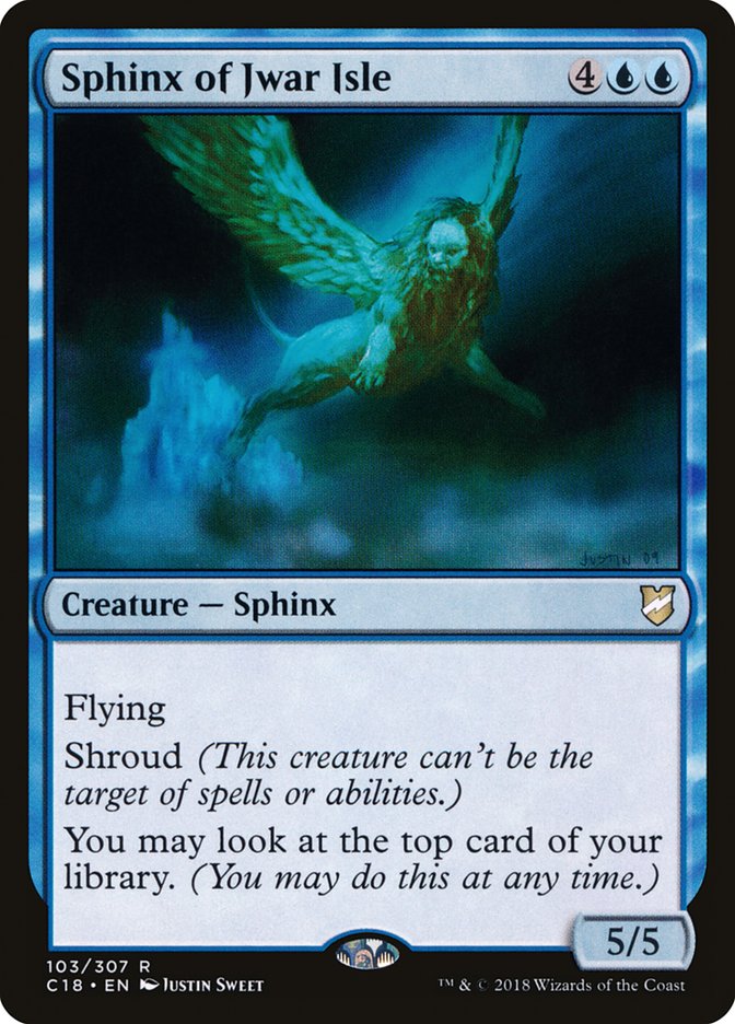 Sphinx of Jwar Isle [Commander 2018] | Good Games Morley
