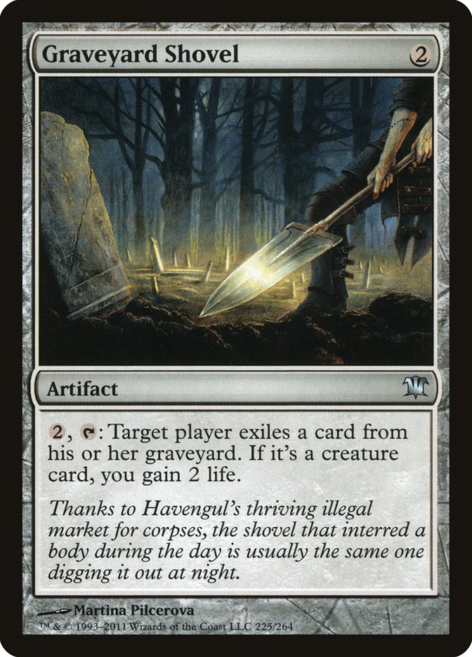 Graveyard Shovel [Innistrad] | Good Games Morley
