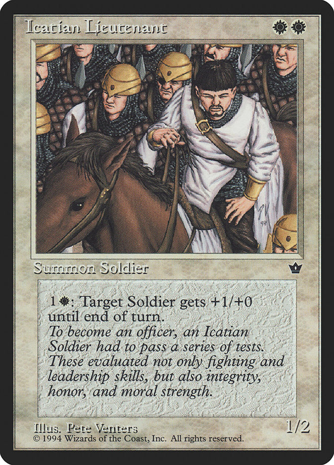 Icatian Lieutenant [Fallen Empires] | Good Games Morley
