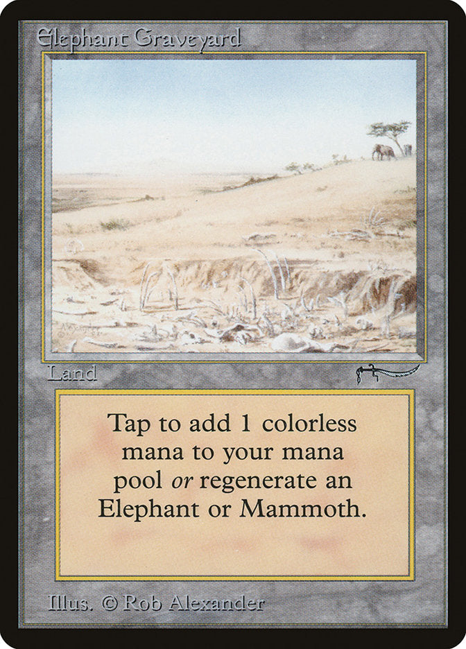 Elephant Graveyard [Arabian Nights] | Good Games Morley