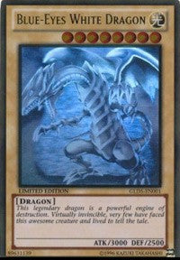 Blue-Eyes White Dragon [GLD5-EN001] Ghost/Gold Rare | Good Games Morley