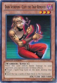 Dark Scorpion - Cliff the Trap Remover [GLD5-EN007] Common | Good Games Morley