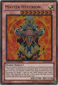 Master Hyperion [GLD5-EN027] Gold Rare | Good Games Morley