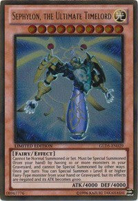 Sephylon, the Ultimate Timelord [GLD5-EN029] Gold Rare | Good Games Morley