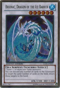 Brionac, Dragon of the Ice Barrier [GLD5-EN031] Gold Rare | Good Games Morley