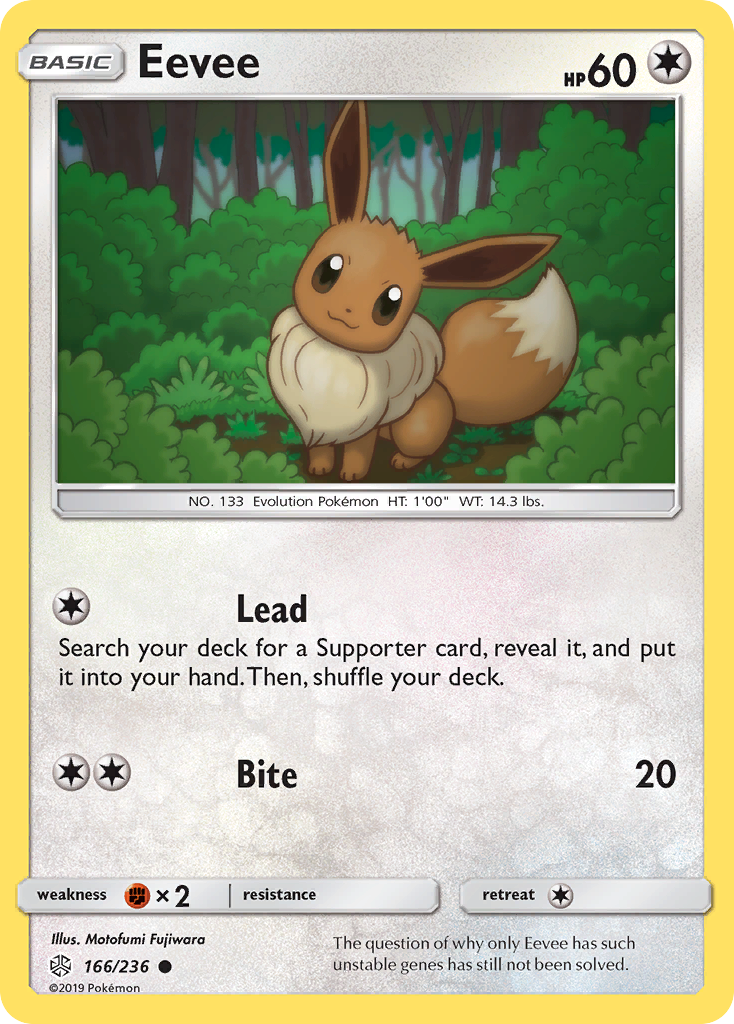 Eevee (166/236) [Sun & Moon: Cosmic Eclipse] | Good Games Morley