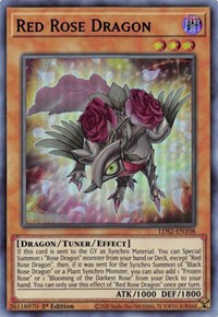 Red Rose Dragon (Purple) [LDS2-EN108] Ultra Rare | Good Games Morley